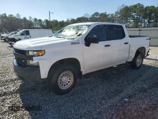 2019 Chevrolet Silverado 1500 Work Truck with VIN 3GCPYAEHXKG217310, listed as a Copart auction lot 88664415 with 58,726 mi miles and Salvage Title. Bid and sale history available at DreamBid. Image 1.