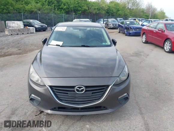 2014 Mazda 3 i Sport with VIN JM1BM1K7XE1213729, listed as a IAAI auction lot 42098411 with 378,589 mi miles. Bid and sale history available at carsss.com. Image 12.