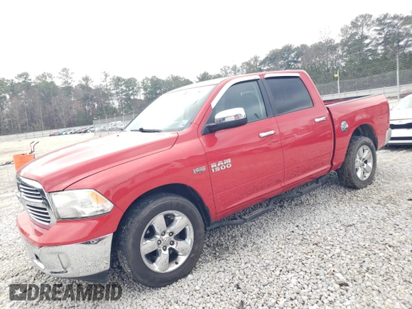 2015 Ram 1500 Lone Star z VIN 1C6RR6LTXFS591593, wystawiony jako Copart lot #43954015 z przebiegiem 116 213 mil mil oraz Szkoda całkowita • Salvage title. Historia ofert i sprzedaży dostępna na DreamBid. Obrazek 1.