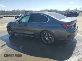 2022 BMW 3 Series 330i xDrive with VIN 3MW5R7J01N8C31647, listed as a Copart auction lot 51417365 with 0 mi miles and Salvage Title. Bid and sale history available at carsss.com. Image 2.
