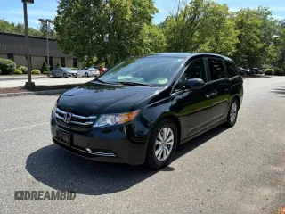 2015 Honda Odyssey EX z VIN 5FNRL5H41FB126137, wystawiony jako Copart lot #61684655 z przebiegiem 54 551 mil mil oraz Czysty tytuł • Clean title. Historia ofert i sprzedaży dostępna na DreamBid. Obrazek 2.