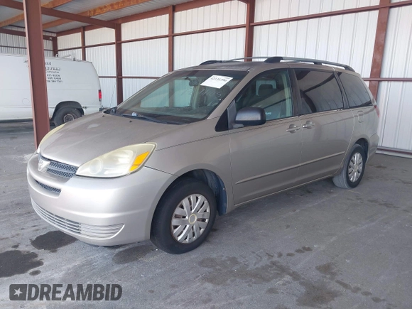 2005 Toyota Sienna CE with VIN 5TDZA23C35S328054, listed as a IAAI auction lot 42131396 with 192,443 mi miles. Bid and sale history available at carsss.com. Image 2.