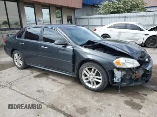 2014 Chevrolet Impala LTZ with VIN 2G1WC5E38E1130730, listed as a Copart auction lot 55465505 with 202,778 mi miles and Salvage title. Bid and sale history available at DreamBid. Image 4.