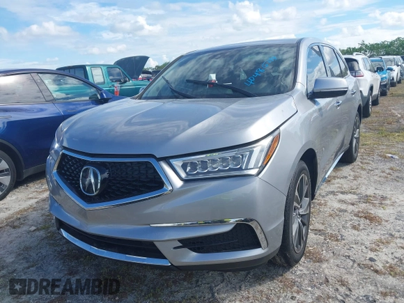 2020 Acura MDX w/Technology Pkg with VIN 5J8YD3H51LL010470, listed as a IAAI auction lot 40486114 with 1 mi miles. Bid and sale history available at carsss.com. Image 6.