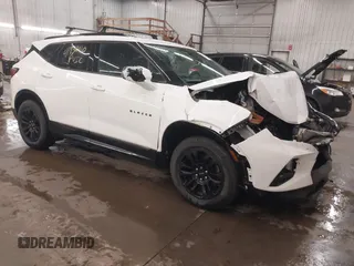 2019 Chevrolet Blazer RS with VIN 3GNKBJRS0KS687271, listed as a IAAI auction lot 41932110 with 80,051 mi miles and . Bid and sale history available at DreamBid. Image 1.