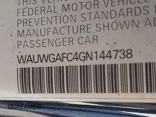 2016 Audi A7 3.0 Premium Plus with VIN WAUWGAFC4GN144738, listed as a IAAI auction lot 41580879 with 146,375 mi miles. Bid and sale history available at carsss.com. Image 9.