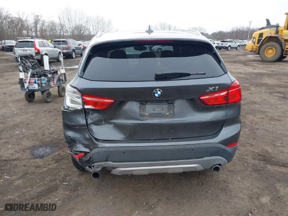 2017 BMW X1 xDrive28i with VIN WBXHT3C35H5F74213, listed as a IAAI auction lot 41589180 with 58,990 mi miles. Bid and sale history available at carsss.com. Image 15.