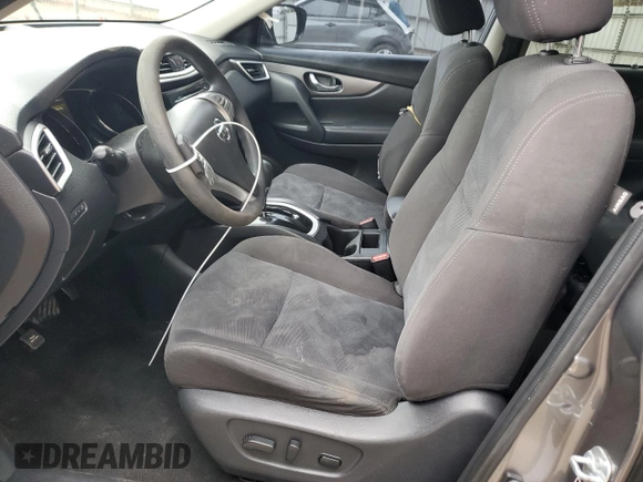 2016 Nissan Rogue SV with VIN KNMAT2MT2GP665317, listed as a Copart auction lot 49662925 with 135,030 mi miles and Salvage Title. Bid and sale history available at DreamBid. Image 7.