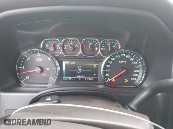 2017 Chevrolet Silverado 1500 LTZ with VIN 3GCUKSEC7HG216249, listed as a IAAI auction lot 41637379 with 131,866 mi miles and . Bid and sale history available at DreamBid. Image 7.