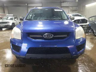2009 Kia Sportage LX with VIN KNDJF724197557676, listed as a Copart auction lot 51774565 with 172,768 mi miles and Salvage Title. Bid and sale history available at carsss.com. Image 5.