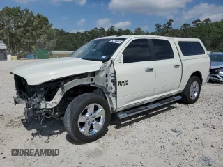 2016 Ram 1500 Lone Star with VIN 3C6RR6LT2GG288722, listed as a Copart auction lot 52795855 with 158,537 mi miles and Clean title. Bid and sale history available at DreamBid. Image 1.
