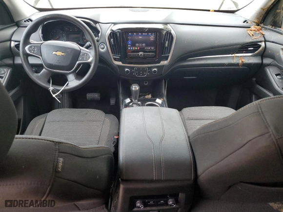 2020 Chevrolet Traverse LS with VIN 1GNERFKW8LJ153490, listed as a Copart auction lot 51368555 with 112,173 mi miles and Salvage Title. Bid and sale history available at carsss.com. Image 8.