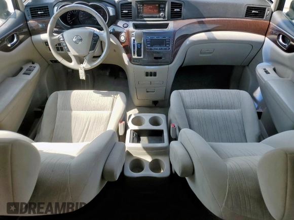 2011 Nissan Quest SL z VIN JN8AE2KP4B9007399, wystawiony jako Copart lot #57334335 z przebiegiem 125 715 mil mil oraz Czysty tytuł • Clean title. Historia ofert i sprzedaży dostępna na DreamBid. Obrazek 8.