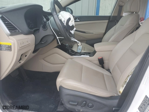 2017 Hyundai Tucson SE Plus with VIN KM8J33A4XHU420492, listed as a Copart auction lot 46785295 with 104,844 mi miles and Salvage Title. Bid and sale history available at carsss.com. Image 7.