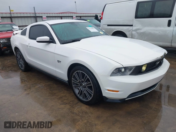 2010 Ford Mustang GT with VIN 1ZVBP8CH9A5104685, listed as a IAAI auction lot 41534828 with 82,771 mi miles and . Bid and sale history available at carsss.com. Image 1.