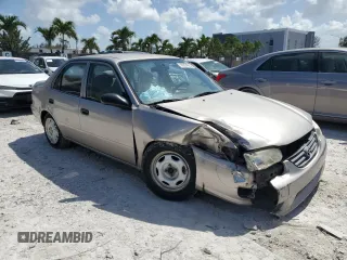 2001 Toyota Corolla CE с VIN 1NXBR12E81Z419653, выставлен на аукционе Copart как лот 60854625 с пробегом Не указан миль и Списание • Salvage title. История ставок и продаж доступна на DreamBid. Изображение 4.