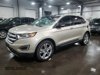 2018 Ford Edge Titanium with VIN 2FMPK4K90JBB61813, listed as a Copart auction lot 81506884 with 64,127 mi miles and Salvage Title. Bid and sale history available at carsss.com. Image 1.