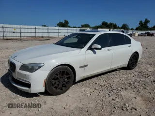 2015 BMW 7 Series 740Li with VIN WBAYE4C50FD947508, listed as a Copart auction lot 60527553 with 98,288 mi miles. Bid and sale history available at carsss.com. Image 1.