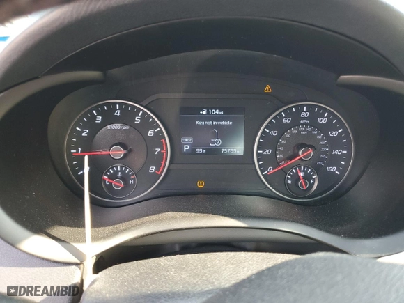 2021 Kia Stinger GT-Line with VIN KNAE15LA0M6095213, listed as a Copart auction lot 58916564 with 75,763 mi miles and Salvage Title. Bid and sale history available at carsss.com. Image 9.