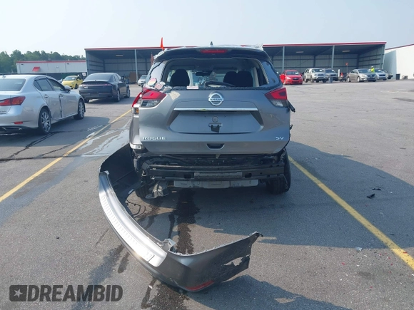 2019 Nissan Rogue SV with VIN KNMAT2MT2KP544859, listed as a IAAI auction lot 42389458 with 80,976 mi miles and . Bid and sale history available at DreamBid. Image 16.