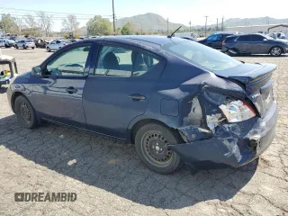 2014 Nissan Versa SV with VIN 3N1CN7AP8EL825218, listed as a Copart auction lot 49835355 with 156,744 mi miles and Salvage Title. Bid and sale history available at carsss.com. Image 2.