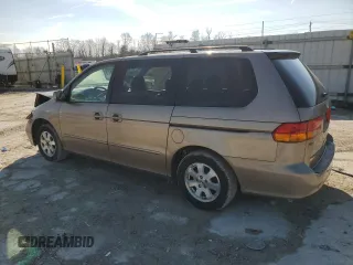 2004 Honda Odyssey EX-L with VIN 5FNRL189X4B000098, listed as a Copart auction lot 44367915 with 222,786 mi miles and Salvage Title. Bid and sale history available at DreamBid. Image 2.