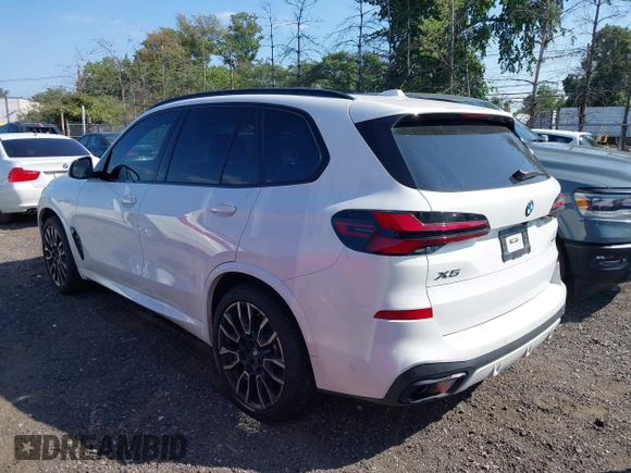 2024 BMW X5 xDrive40i with VIN 5UX23EU04R9S36715, listed as a IAAI auction lot 40168432 with 18,076 mi miles. Bid and sale history available at carsss.com. Image 3.