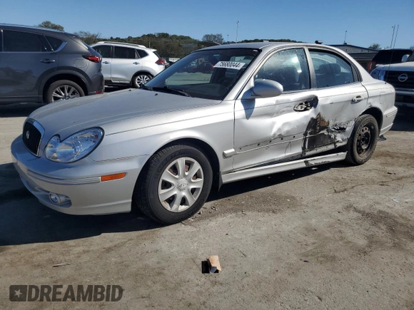 2005 Hyundai Sonata GL with VIN KMHWF25S95A112386, listed as a Copart auction lot 75680044 with 61,721 mi miles and Salvage Title. Bid and sale history available at carsss.com. Image 1.