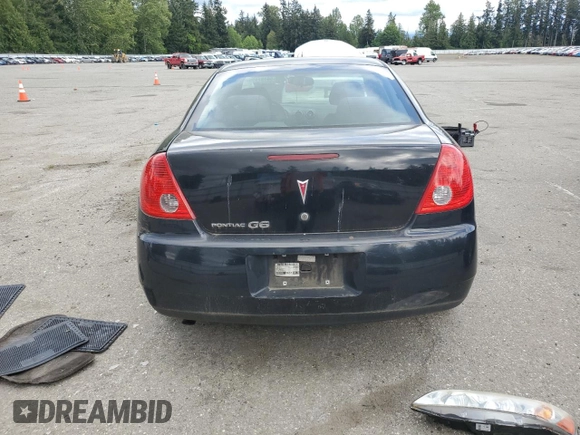 2008 Pontiac G6 with VIN 1G2ZG57B684130798, listed as a Copart auction lot 56187935 with 131,069 mi miles and Salvage title. Bid and sale history available at DreamBid. Image 6.