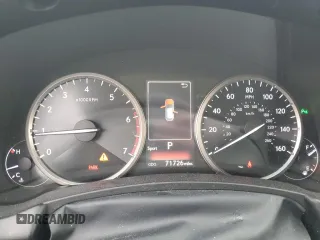 2019 Lexus NX with VIN JTJBARBZ2K2208696, listed as a Copart auction lot 52232205 with 71,726 mi miles and Salvage Title. Bid and sale history available at carsss.com. Image 9.