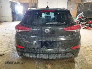 2018 Hyundai Tucson SEL Plus with VIN KM8J33A40JU722637, listed as a Copart auction lot 46035195 with 90,319 mi miles and Salvage Title. Bid and sale history available at carsss.com. Image 6.