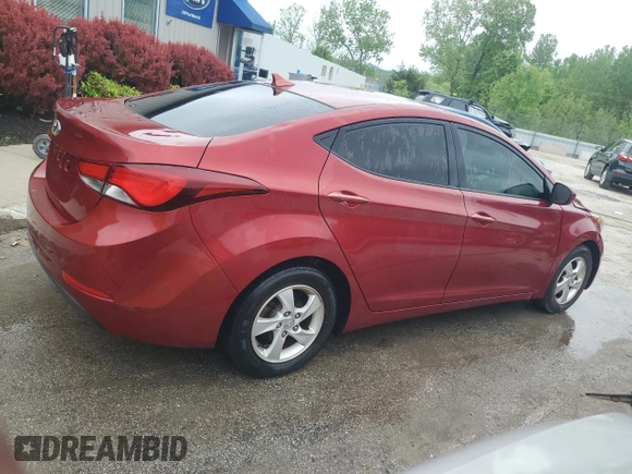 2014 Hyundai Elantra SE with VIN 5NPDH4AE2EH531657, listed as a Copart auction lot 54600665 with 145,146 mi miles and Non repairable. Bid and sale history available at DreamBid. Image 3.