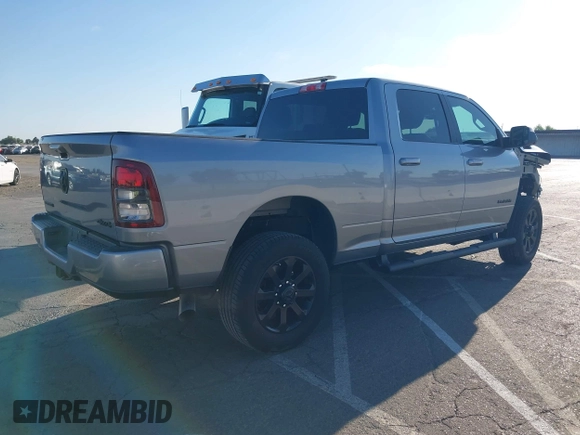 2020 Ram 2500 Big Horn with VIN 3C6UR5DL0LG282821, listed as a IAAI auction lot 42703919 with 55,160 mi miles and . Bid and sale history available at DreamBid. Image 4.