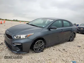 2021 Kia Forte GT-Line с VIN 3KPF34AD4ME405981, выставлен на аукционе Copart как лот 59432195 с пробегом 47 019 миль миль и Списание • Salvage title. История ставок и продаж доступна на DreamBid. Изображение 1.