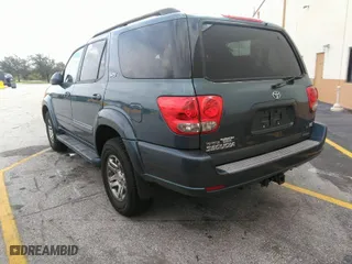 2007 Toyota Sequoia SR5 with VIN 5TDZT34A77S298637, listed as a IAAI auction lot 41683617 with 252,055 mi miles. Bid and sale history available at carsss.com. Image 3.