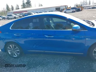 2017 Hyundai Ioniq Limited with VIN KMHC85LC9HU049108, listed as a IAAI auction lot 42120890 with 62,155 mi miles and . Bid and sale history available at DreamBid. Image 13.