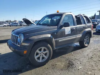 2005 Jeep Liberty Limited with VIN 1J4GL58K55W693039, listed as a Copart auction lot 44633465 with 273,326 mi miles and Salvage Title. Bid and sale history available at carsss.com. Image 1.