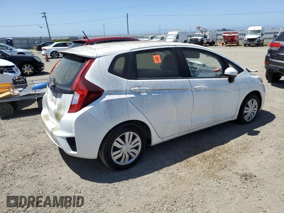 2016 Honda Fit LX z VIN JHMGK5H59GX027526, wystawiony jako Copart lot #57831785 z przebiegiem Nie podano mil oraz Szkoda całkowita • Salvage title. Historia ofert i sprzedaży dostępna na DreamBid. Obrazek 3.
