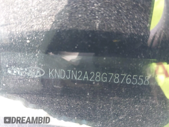 2016 Kia Soul with VIN KNDJN2A28G7876558, listed as a IAAI auction lot 42187091 with 186,920 mi miles and . Bid and sale history available at DreamBid. Image 9.