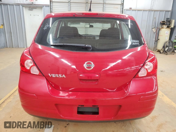 2012 Nissan Versa S with VIN 3N1BC1CP2CL372738, listed as a Copart auction lot 53663625 with 179,314 mi miles and Salvage Title. Bid and sale history available at carsss.com. Image 6.