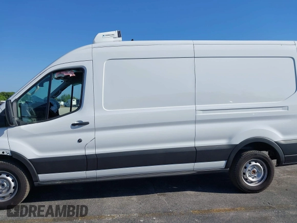 2023 Ford Transit Cargo with VIN 1FTBR1C84PKA64479, listed as a IAAI auction lot 41782267 with 13,412 mi miles. Bid and sale history available at carsss.com. Image 15.