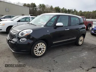 2015 FIAT 500L Lounge with VIN ZFBCFACH5FZ030024, listed as a Copart auction lot 54107425 with 126,689 mi miles and Clean Title. Bid and sale history available at DreamBid. Image 1.