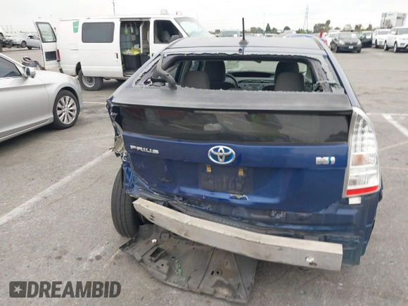 2011 Toyota Prius I with VIN JTDKN3DU8B5287330, listed as a IAAI auction lot 41892691 with 210,703 mi miles. Bid and sale history available at carsss.com. Image 16.