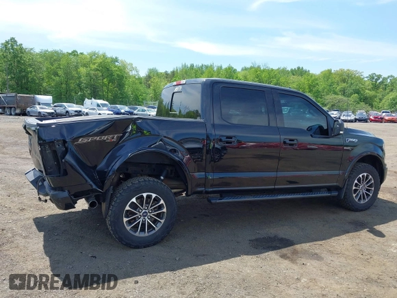 2018 Ford F-150 XL with VIN 1FTEW1EG0JFB61382, listed as a IAAI auction lot 42231412 with 101,376 mi miles and . Bid and sale history available at DreamBid. Image 17.