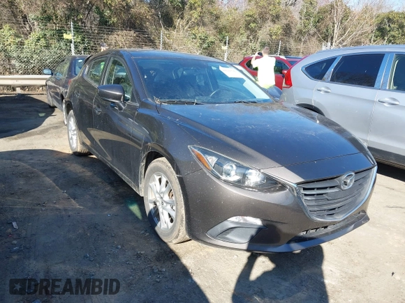 2014 Mazda 3 i Touring with VIN JM1BM1L70E1109815, listed as a IAAI auction lot 41611536 with 98,860 mi miles and . Bid and sale history available at DreamBid. Image 1.