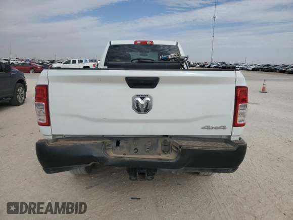 2022 Ram 3500 Tradesman with VIN 3C63R3GLXNG163592, listed as a Copart auction lot 47757715 with 25,067 mi miles and Salvage Title. Bid and sale history available at carsss.com. Image 6.