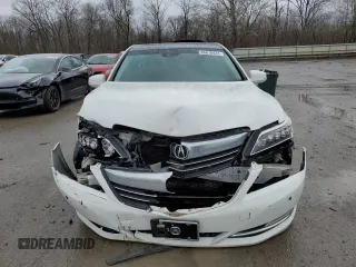 2016 Acura RLX Advance Pkg with VIN JH4KC1F97GC001116, listed as a Copart auction lot 86810424 with 135,029 mi miles and Salvage Title. Bid and sale history available at carsss.com. Image 5.