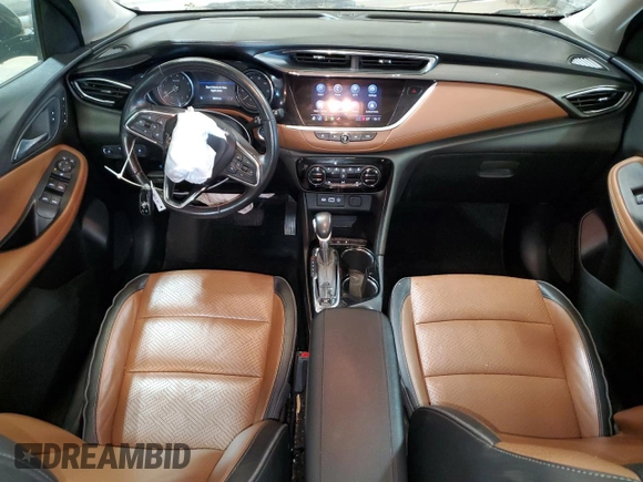 2021 Buick Encore GX Essence с VIN KL4MMGSL7MB164632, выставлен на аукционе Copart как лот 57083755 с пробегом 88 900 миль миль и Чистый • Clean title. История ставок и продаж доступна на DreamBid. Изображение 8.