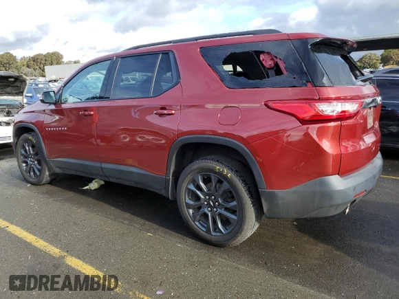 2019 Chevrolet Traverse RS with VIN 1GNEVJKW7KJ226510, listed as a Copart auction lot 80534373 with 108,421 mi miles and Salvage Title. Bid and sale history available at carsss.com. Image 2.