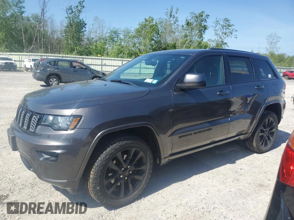 2019 Jeep Grand Cherokee Laredo E with VIN 1C4RJFAG2KC568156, listed as a Copart auction lot 63274005 with 40,539 mi miles and Salvage title. Bid and sale history available at DreamBid. Image 1.